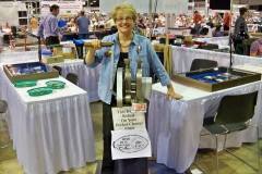 Cindy at the TEC Booth