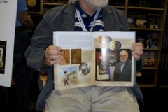 Fred Reed and Oded Paz (with Lincoln book showing Oded's elongated coins)